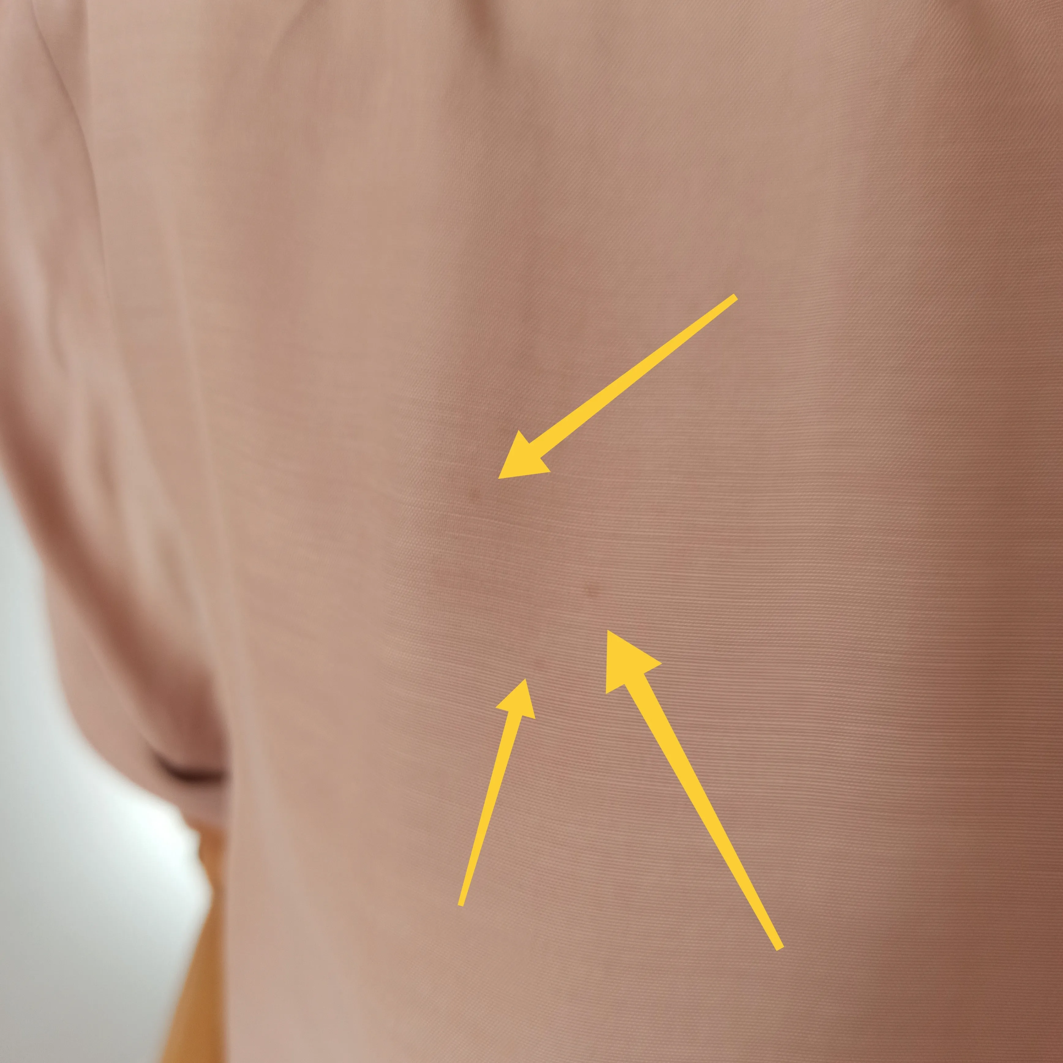 1950s - Gorgeous Tan Color Rayon Blouse - W35 (90cm)