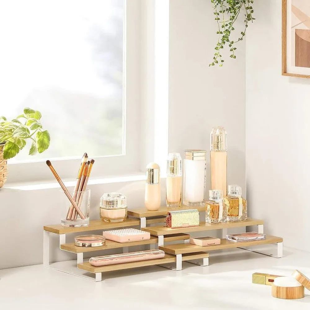 3-Tier Stairs Spice and Bottles Organizer