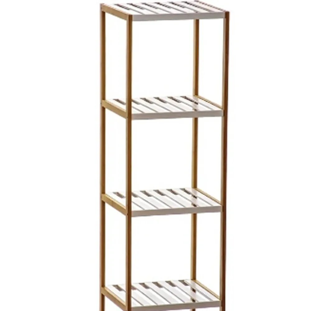 4-Tier Easy To Assemble Bamboo Organizer Shelf Sn-040