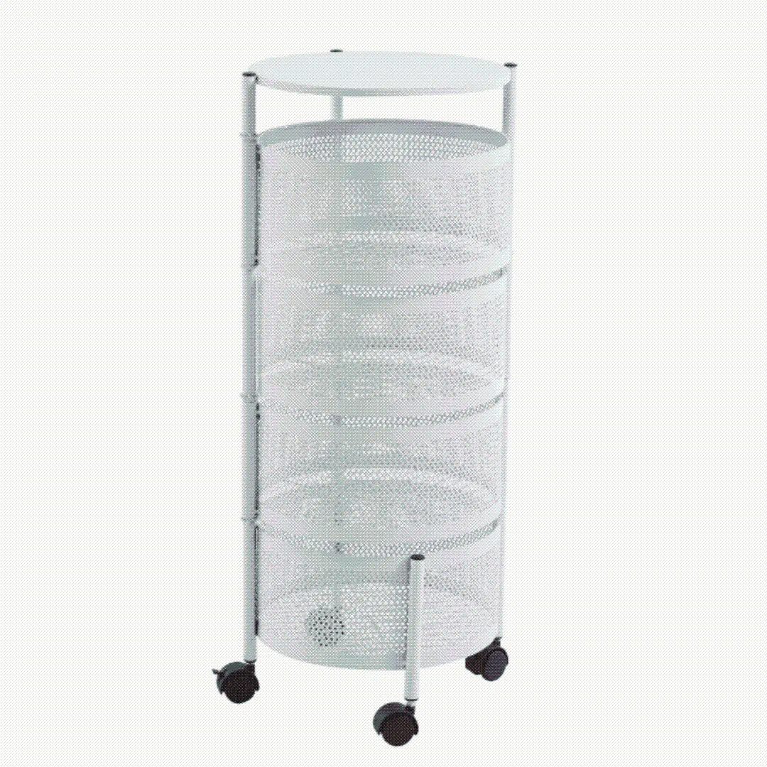4 Tier Round Storage Cart SF-104