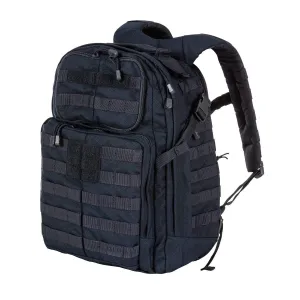 5.11 Tactical Rush24 Backpack, Water-Resistant, Adjustable Straps, 37-Liter Capacity, Dark Navy, 1 SZ, Style 58601