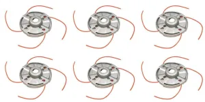 (6 Pack) Echo Heavy-Duty Fixed Line Trimmer Head for SRM Models 99944200220