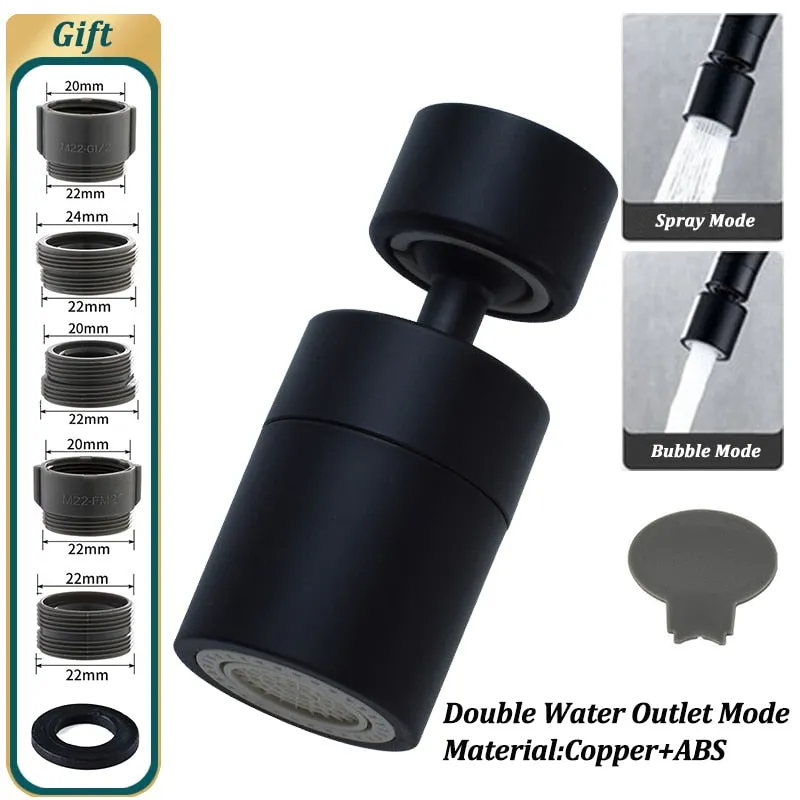 720°Universal Kitchen Faucet Anti-splash