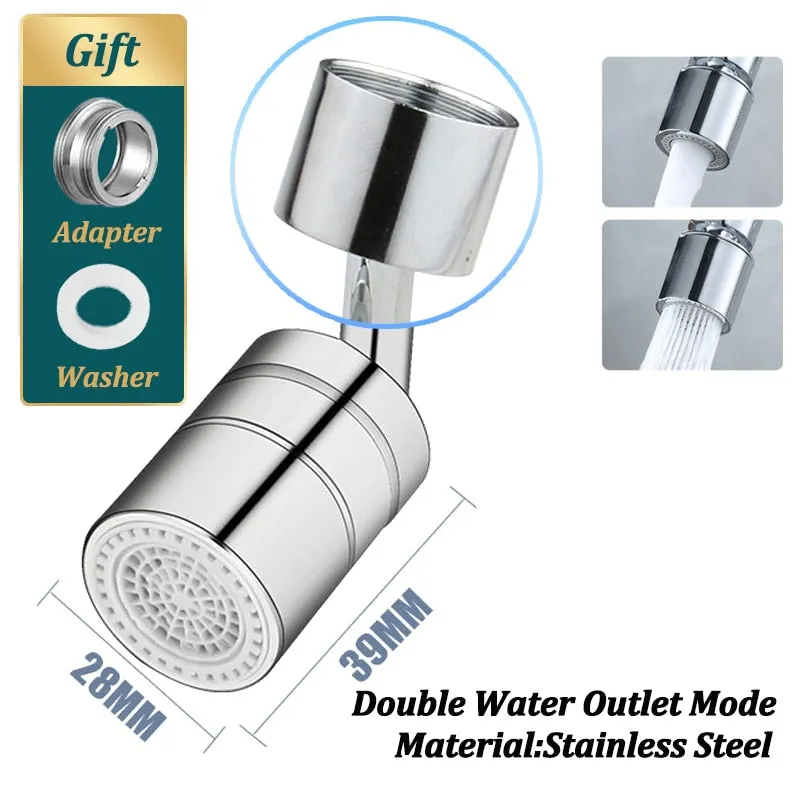 720°Universal Kitchen Faucet Anti-splash