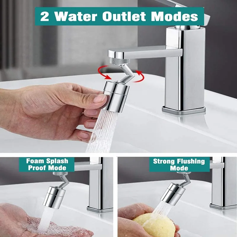 720°Universal Kitchen Faucet Anti-splash