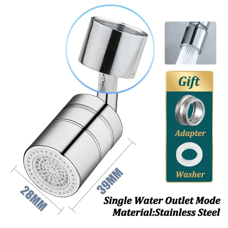720°Universal Kitchen Faucet Anti-splash