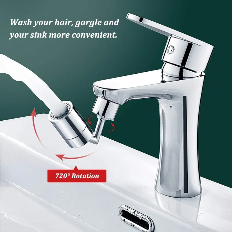 720°Universal Kitchen Faucet Anti-splash
