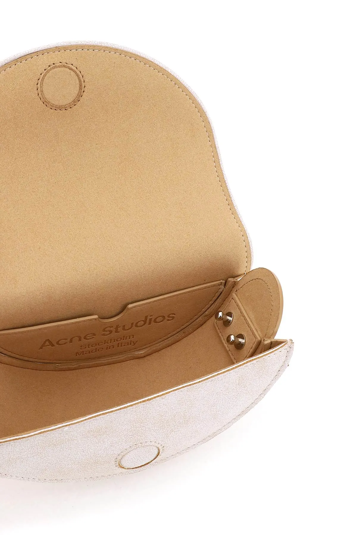 Acne Studios Crackled Effect Shoulder Bag