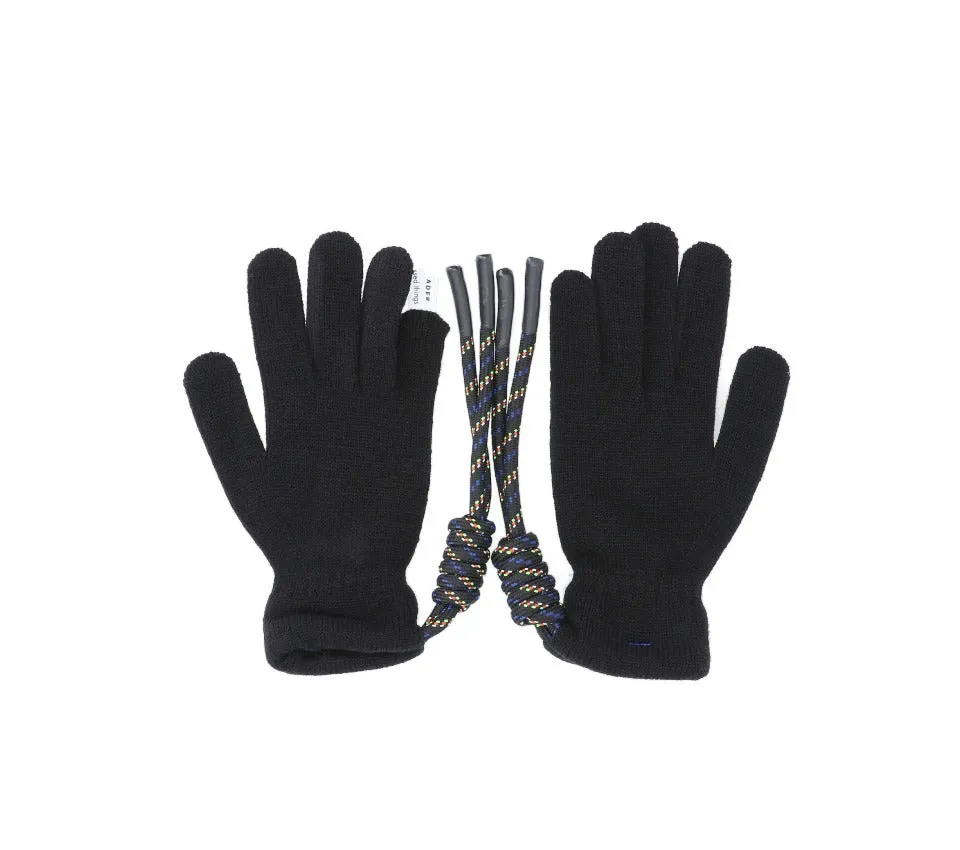 Ader Error Dust Bag Detailed Gloves