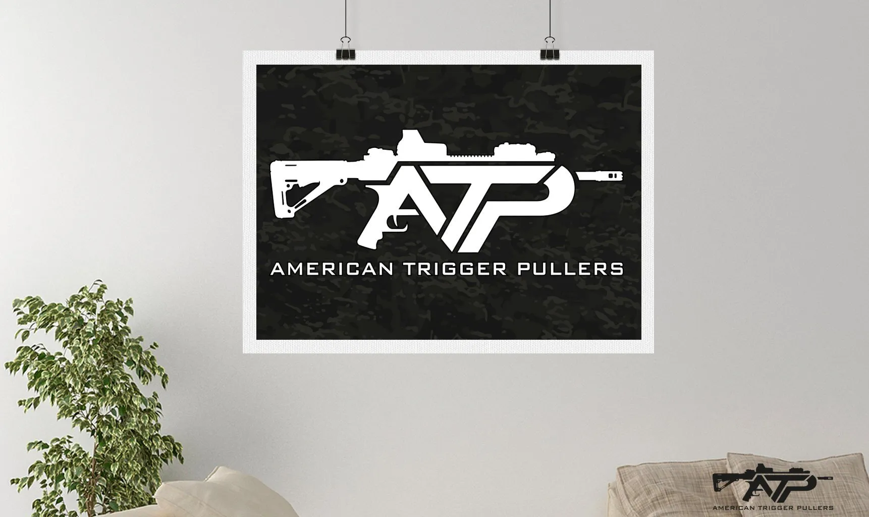 ATP Black Multicam Canvas