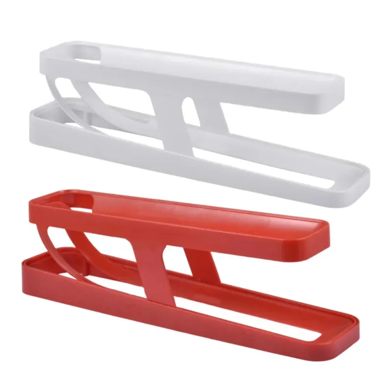 Automatic Scrolling Egg Rack Holder Storage Box