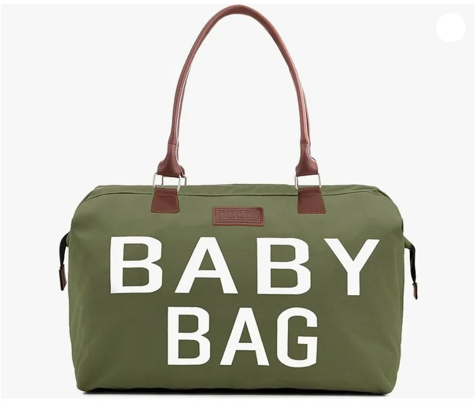 Baby Diaper Bag - Hospital & Travel Ready ( GREEN )
