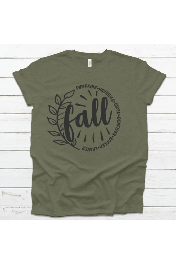 Bella Canvas Fall Tee