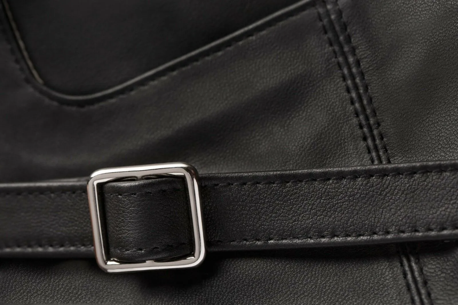 Black Shoulder Soft Ladies Gents Cross Body Bag