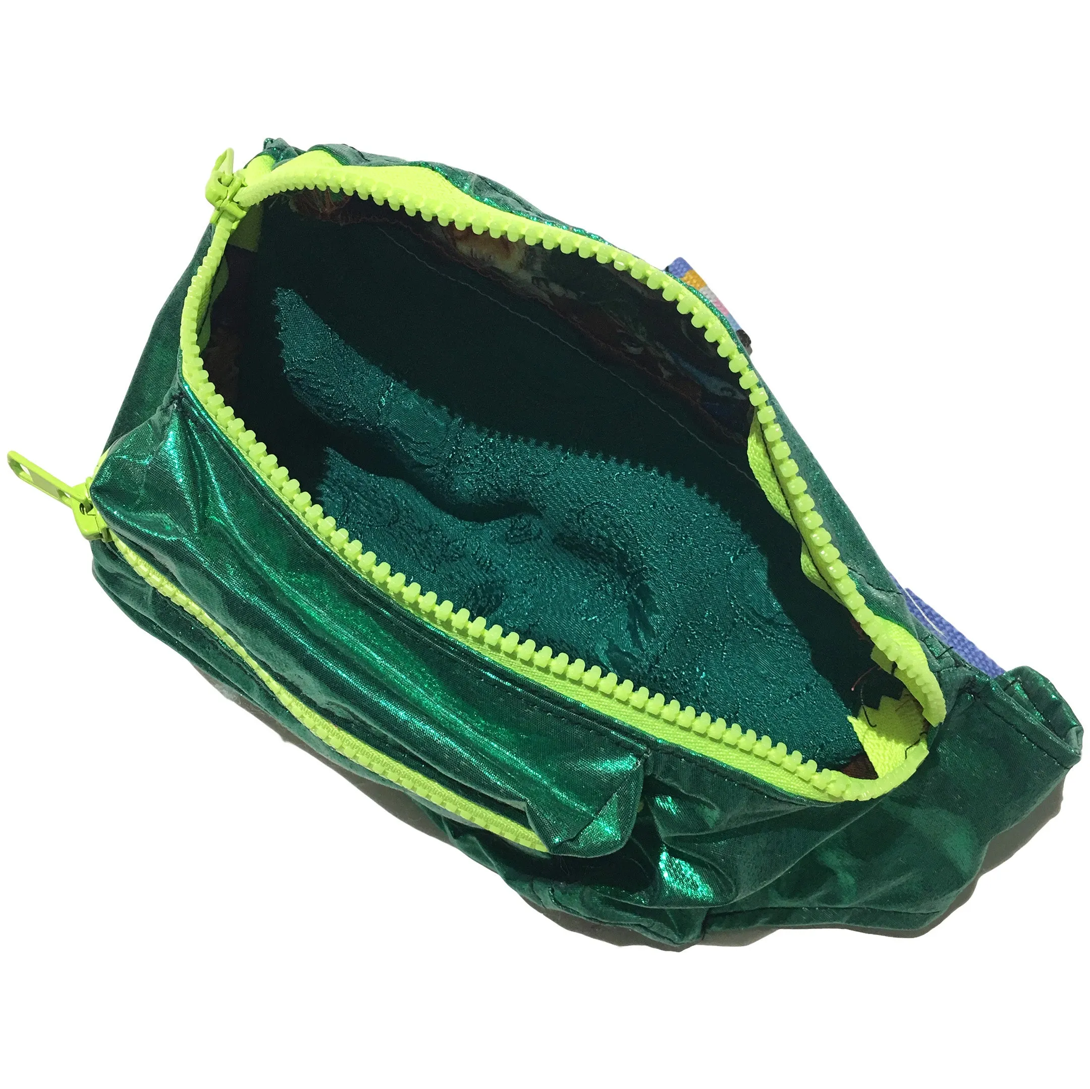 Blim Green Shimmery Fanny Pack