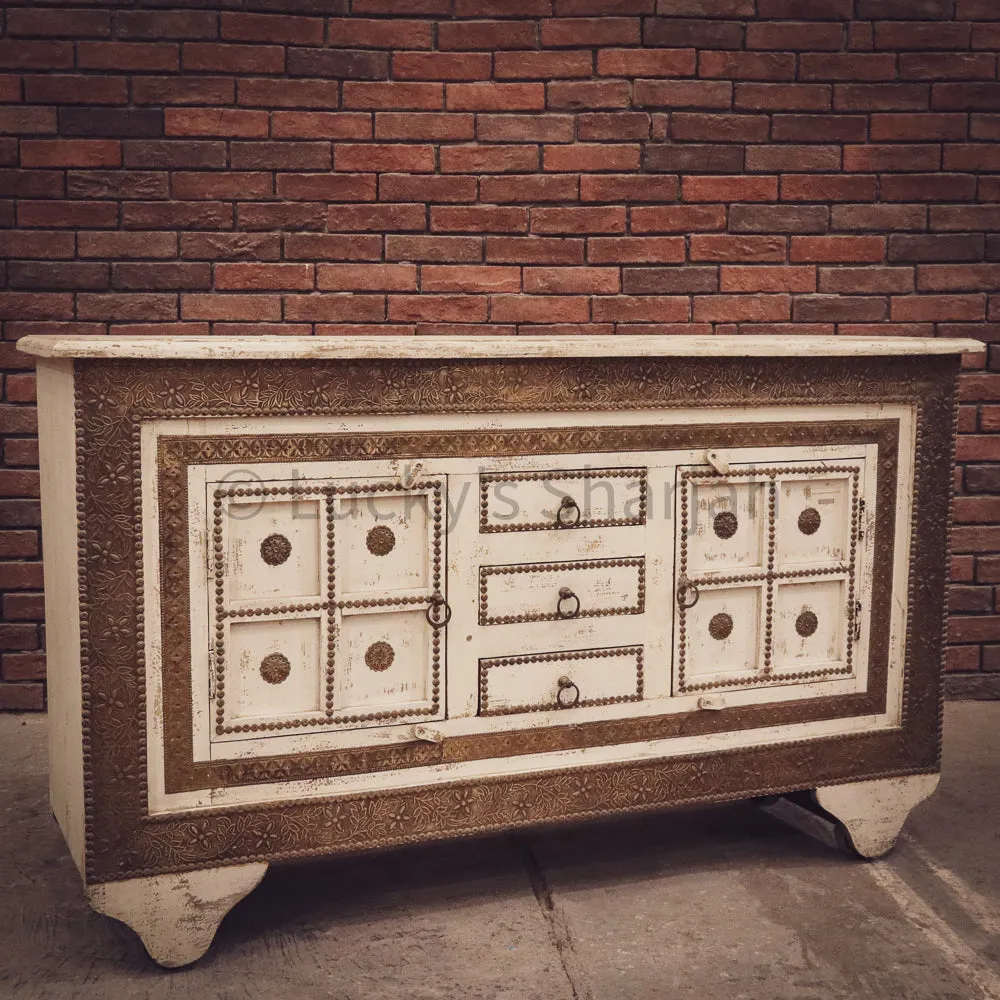 Brass Inlay damchiya sideboard