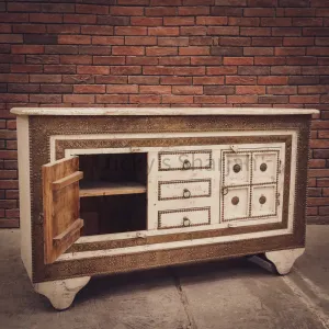 Brass Inlay damchiya sideboard