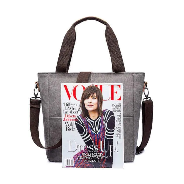 Canvas Tote Bag | Shoulder and Crossbody
