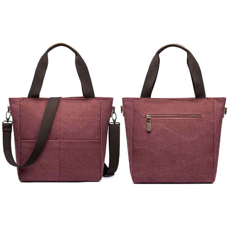 Canvas Tote Bag | Shoulder and Crossbody