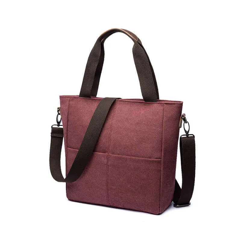 Canvas Tote Bag | Shoulder and Crossbody