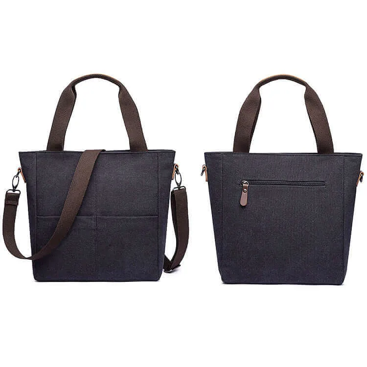 Canvas Tote Bag | Shoulder and Crossbody