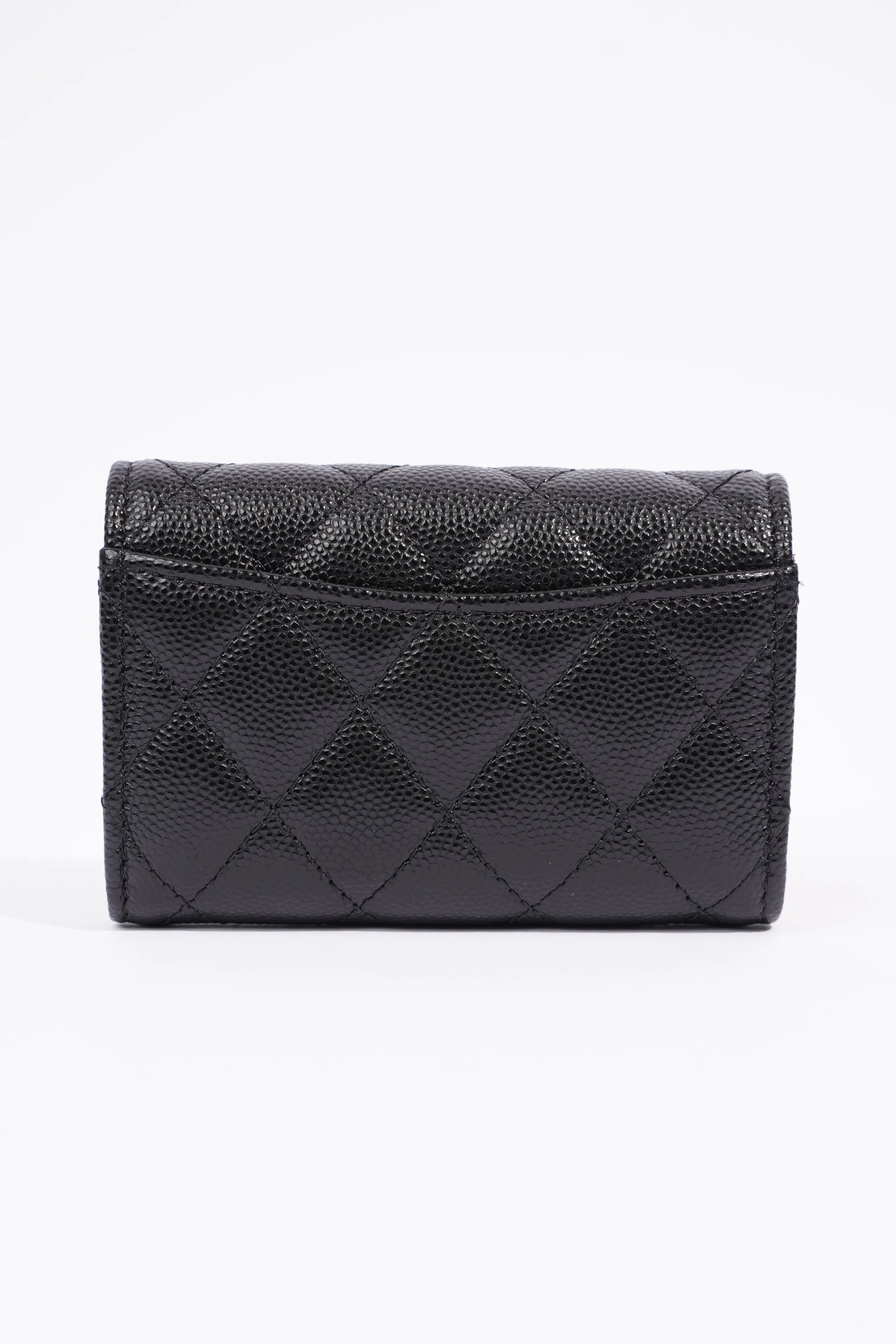 Chanel 4 Key Holder Wallet Caviar Leather