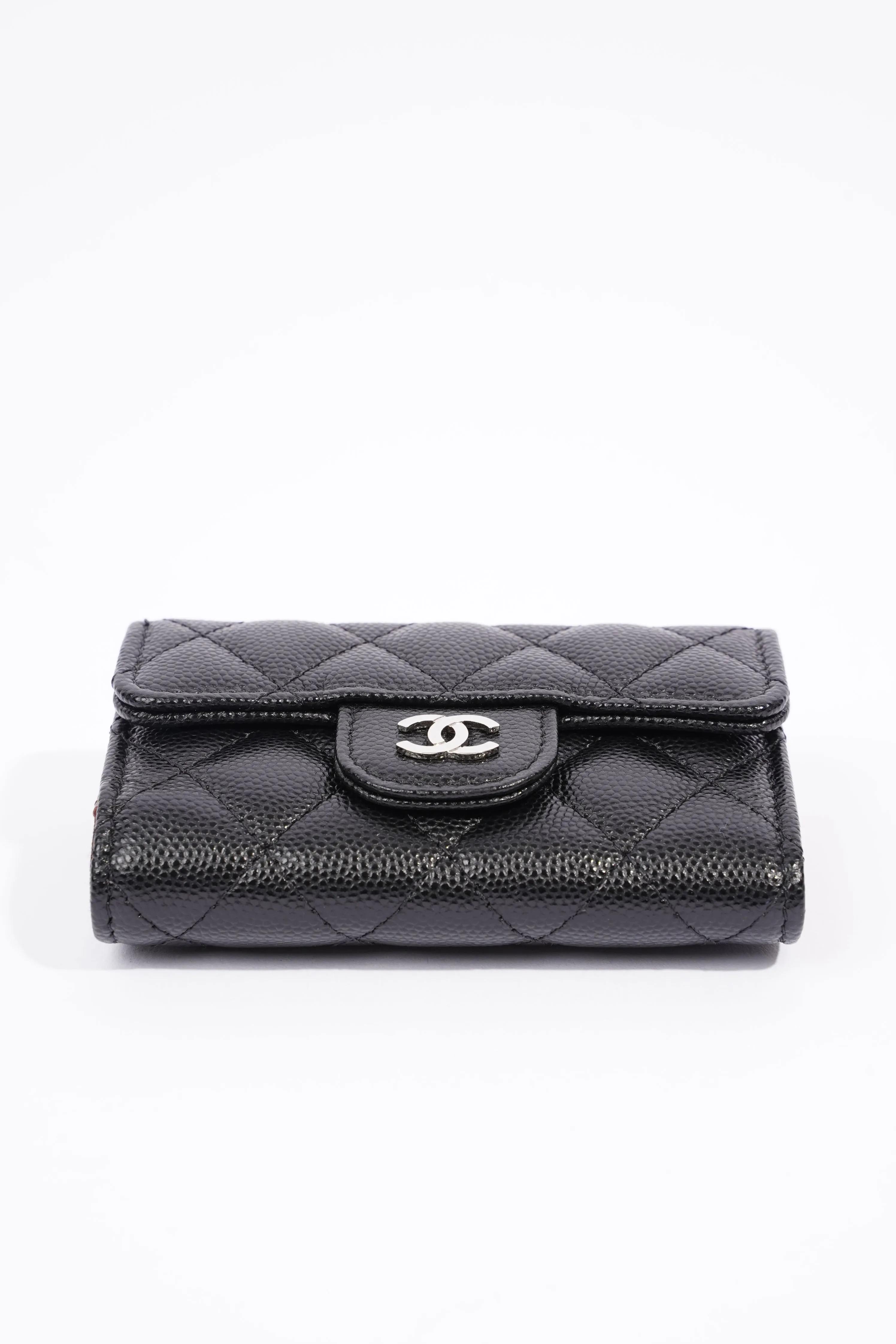 Chanel 4 Key Holder Wallet Caviar Leather