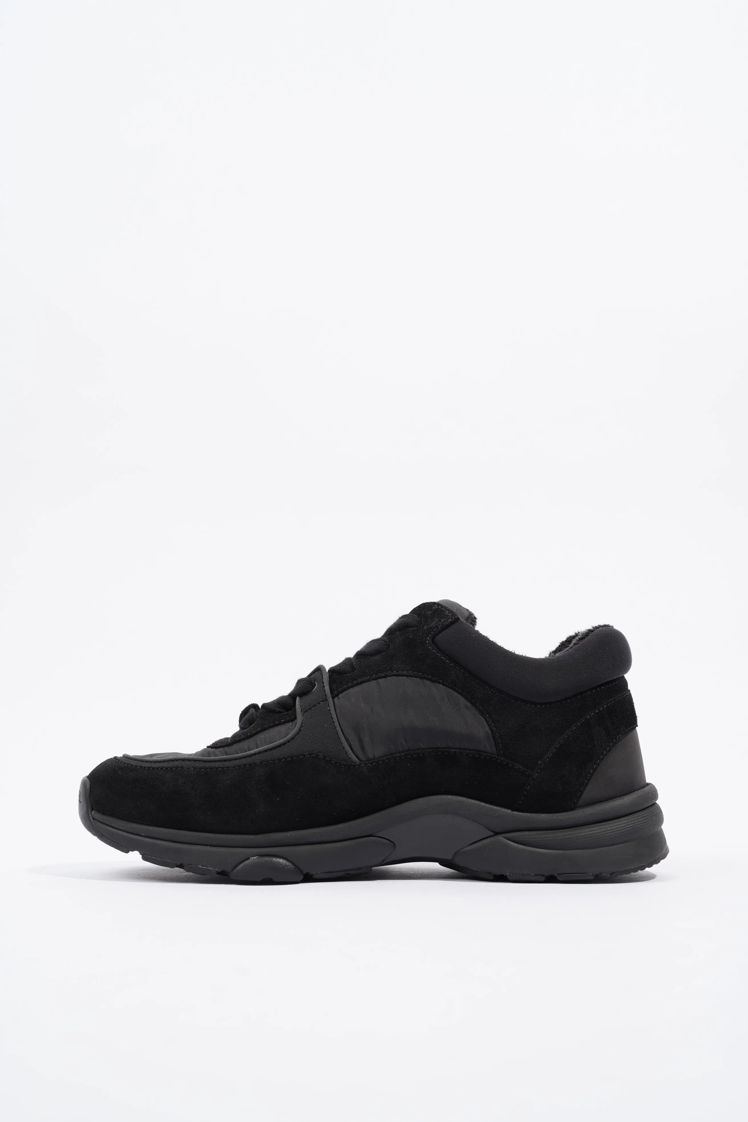 Chanel CC Runner Black Canvas EU 37 UK 4