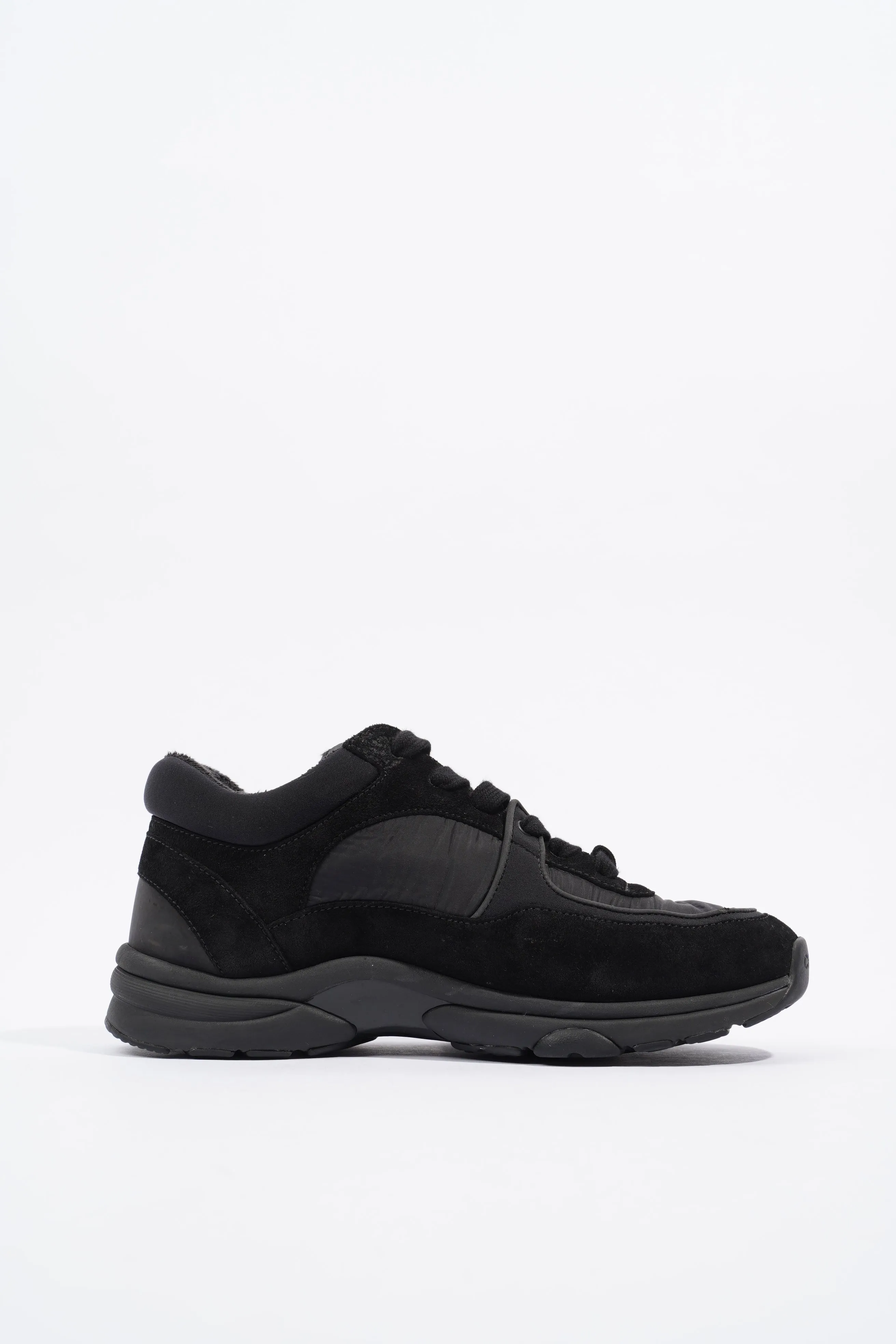 Chanel CC Runner Black Canvas EU 37 UK 4