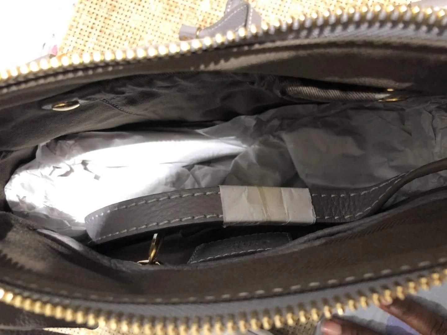 Chloé Cashmere Grey Marcie Small Leather Handbag