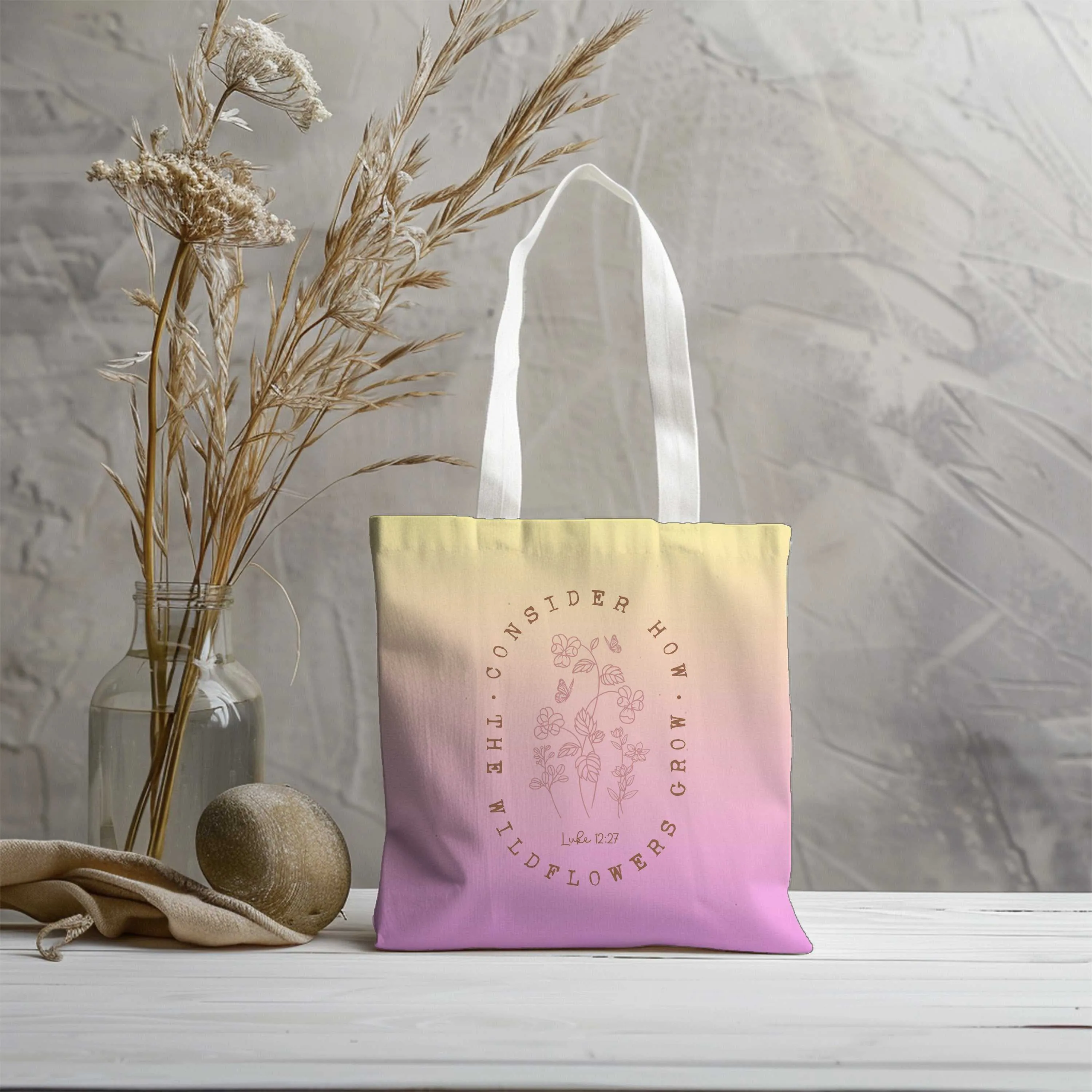 Christian Canvas Tote Bag - Free Shipping