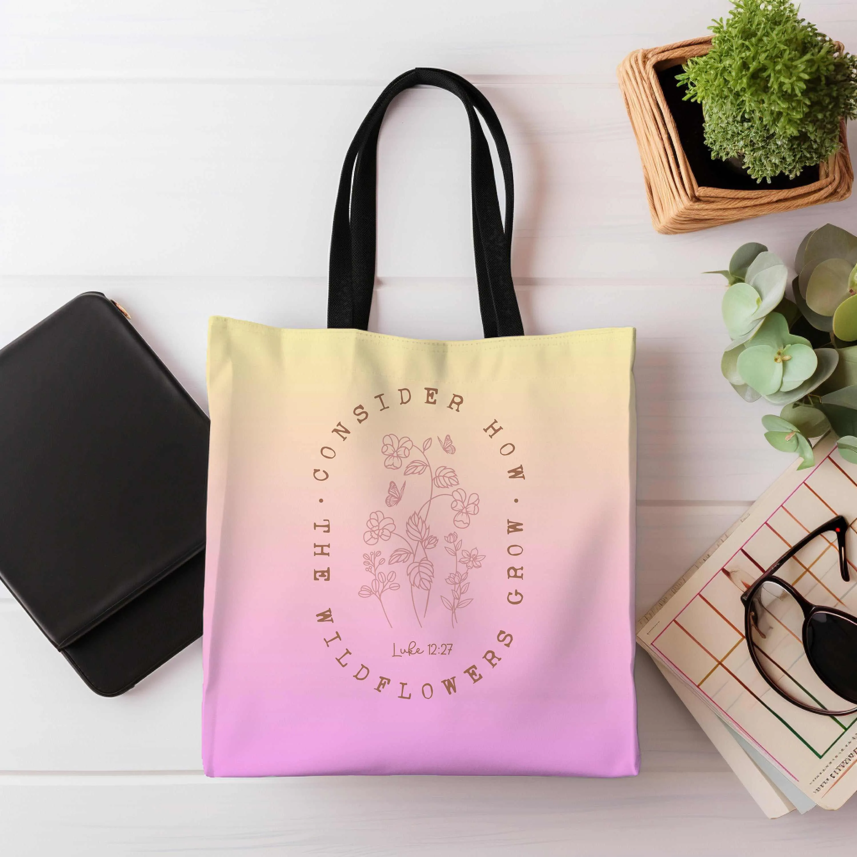 Christian Canvas Tote Bag - Free Shipping