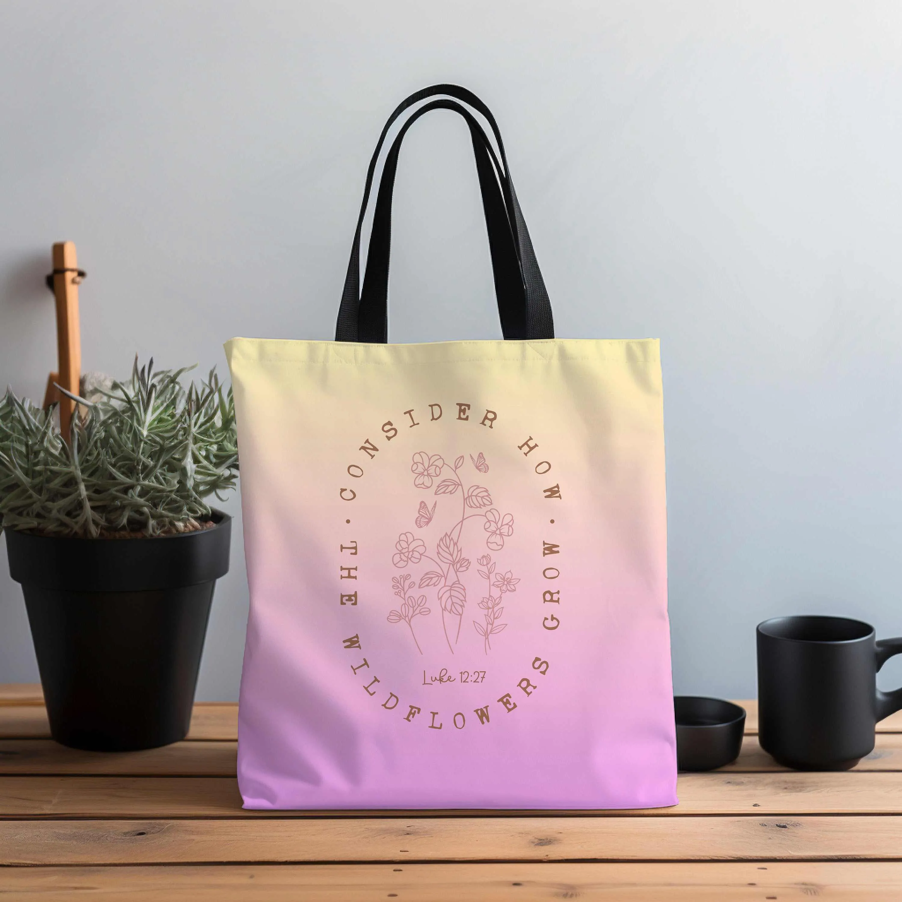 Christian Canvas Tote Bag - Free Shipping