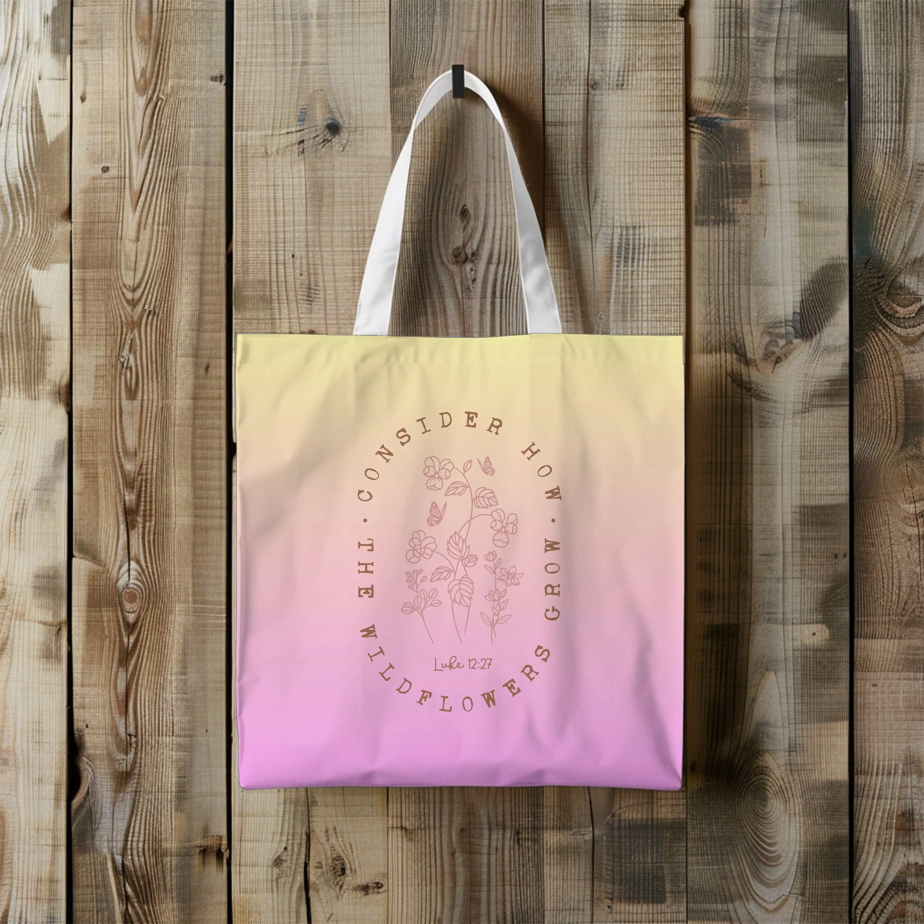 Christian Canvas Tote Bag - Free Shipping