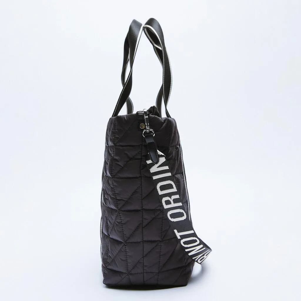 Christmas Gift Casual Nylon Space Padded Large Tote Designer Brands Women Handbags Quilted Letters Shoulder Crossbody Bag 2021 Big Winter Purse