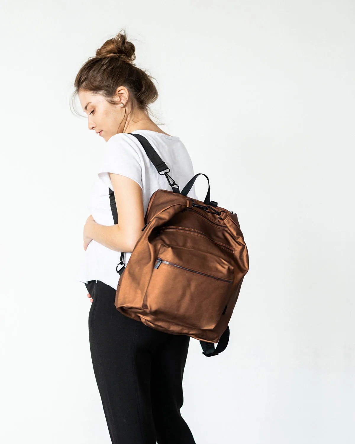 Classic Diaper Bag | Bronze Canvas