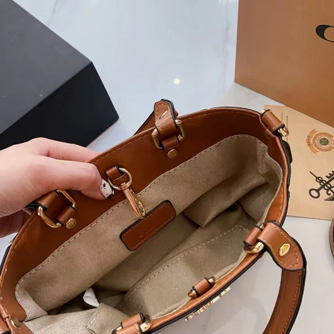 Coach Coated Canvas Satchel Bag