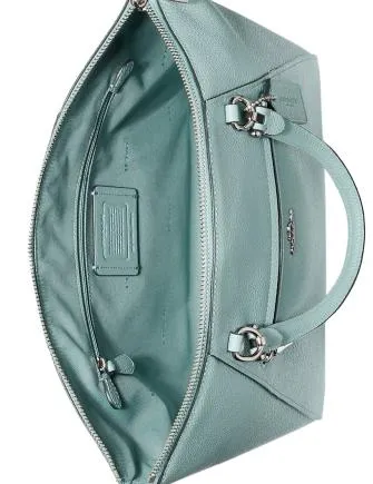 Coach Prairie Medium Satchel in Pebble Leather