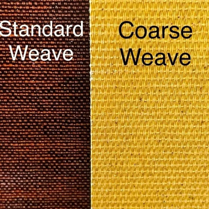 Coarse Weave Canvas Micarta Sheet- NATURAL- Various Sizes