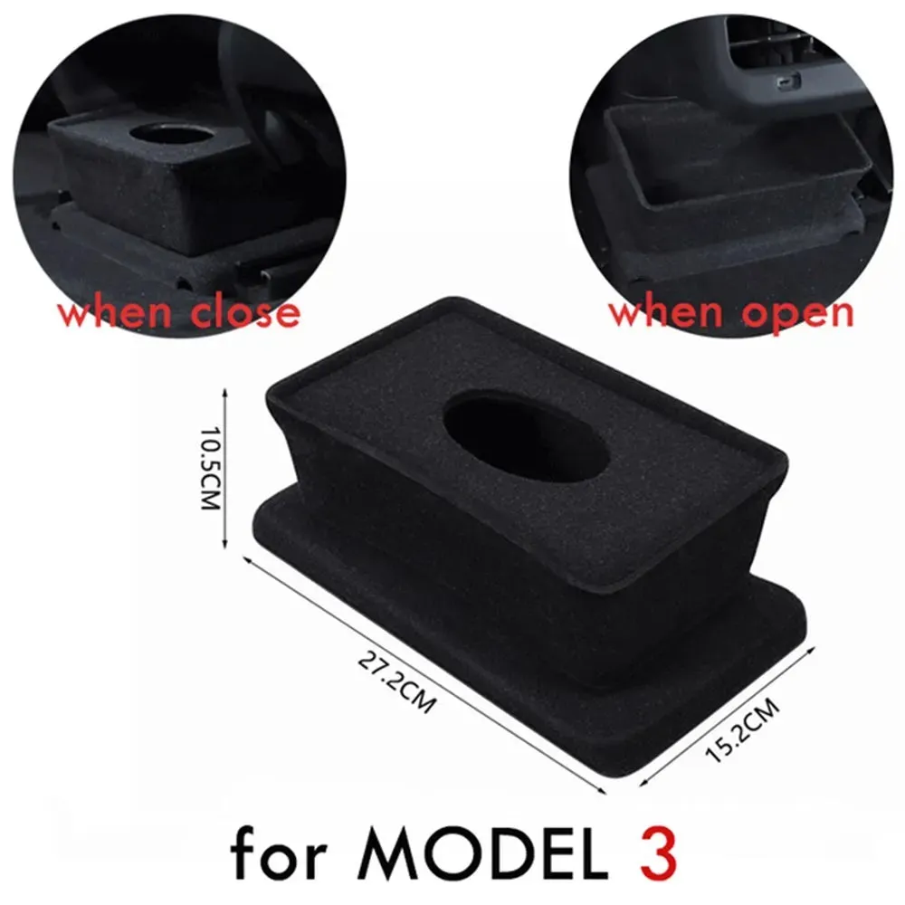 Compatible for Tesla Model 3 2021-2022 Model Y 2022-2023 Center Armrest Storage Box Organizer