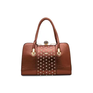 Copper Fancy Hand Bag P35838