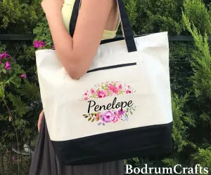 Custom Canvas Tote Bags with Logo