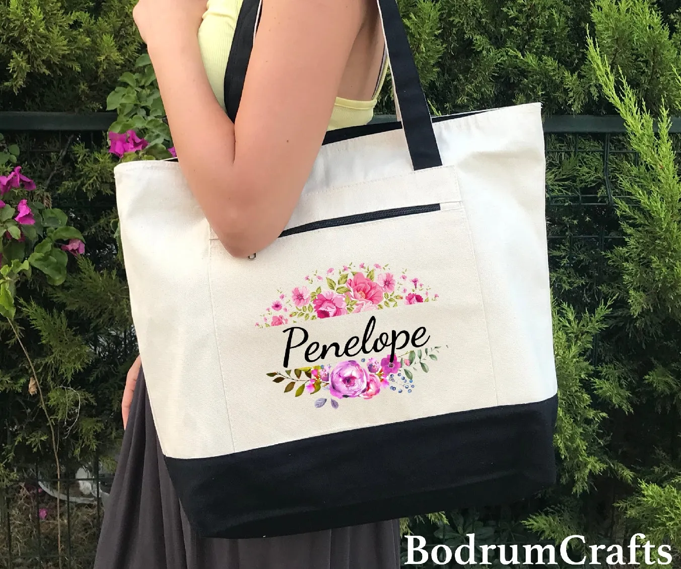 Custom Canvas Tote Bags with Logo