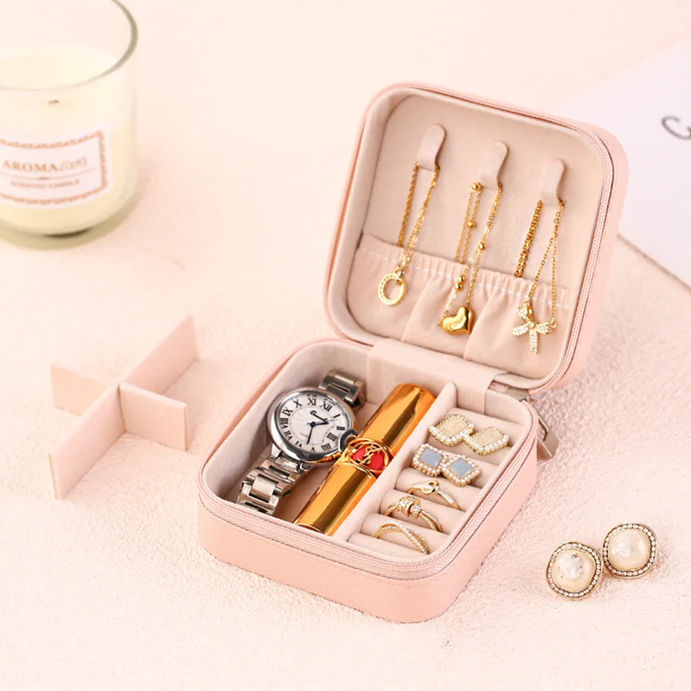 Custom Jewelry Organizer Storage - Personalized with Birth Flower