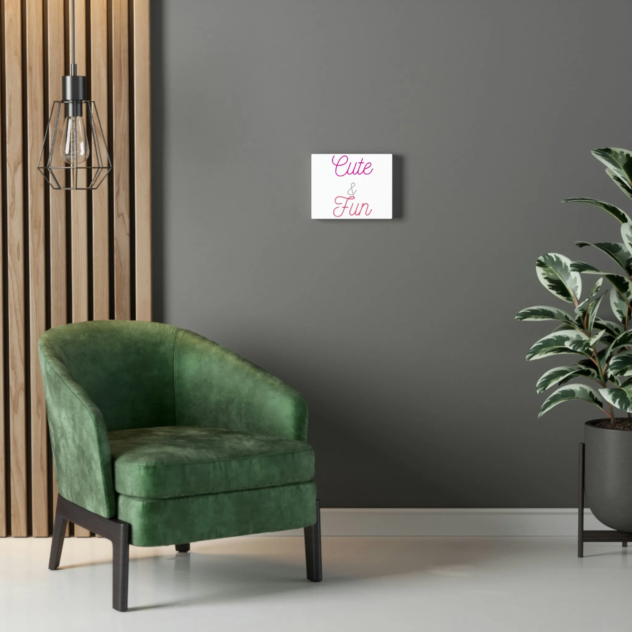 Cute and Fun Stretched Canvas