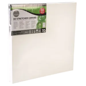 Daler Rowney 3D Stretched Canvas 50*50cm/20*20"