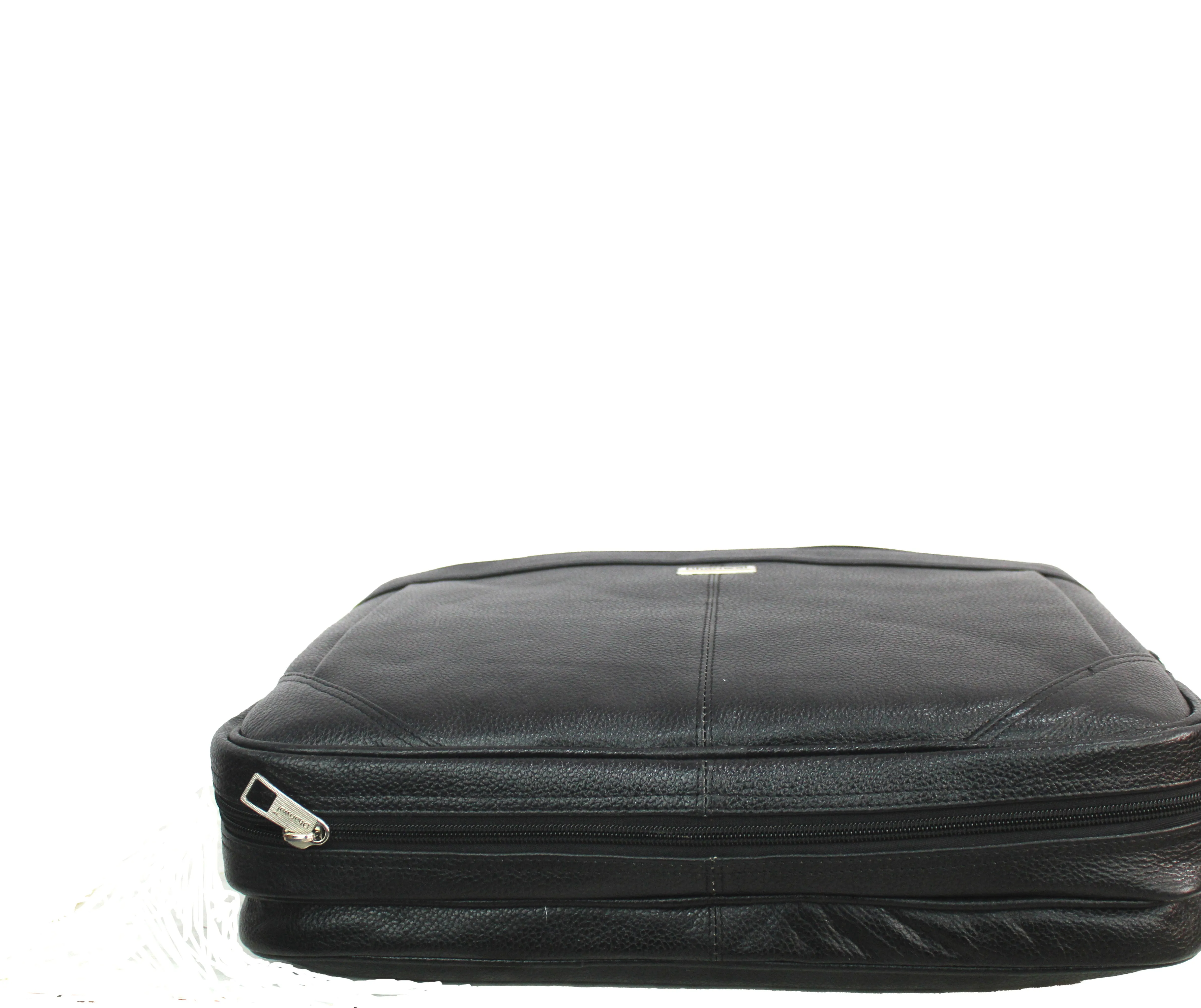 Dhariwal Genuine Leather Laptop Bag File Messenger Bag with Strap upto 15 Inch | Laptop Bag for Men