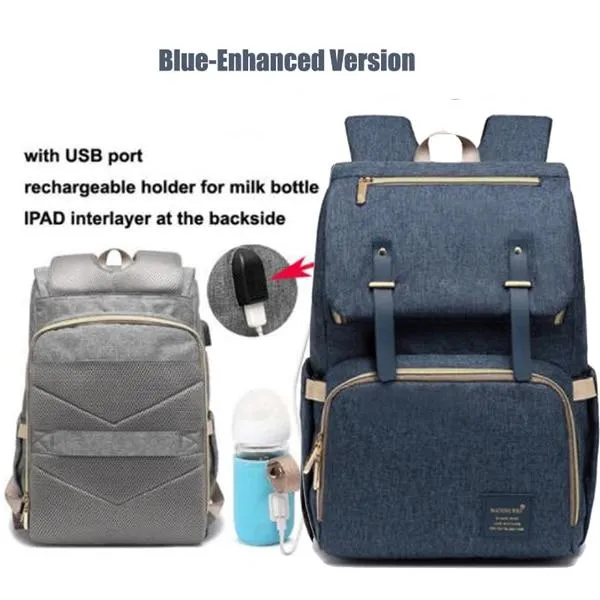 Diaper USB Backpack