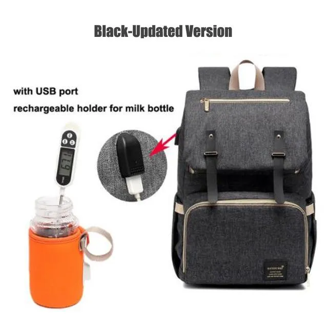Diaper USB Backpack