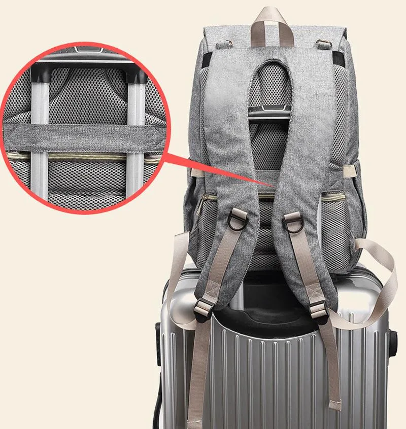Diaper USB Backpack